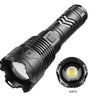 Type-C USB Rechargeable Super Bright XHP70 LED Flashlight Multi-Use Torch Rechargeable Telescopic Zoom Flashlight Outdoor Emergency Torch Work Light for Camping