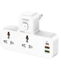 LDNIO SC2311 Power Socket Universal 2 Outlets 20W PD QC3.0 3USB Wall Charger Power Strip Adapter Multiple Plug Expander