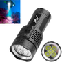 5*T40 LED High Lumen Diving Flashlight Professional Waterproof and Long Endurance Dive Torch