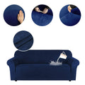 3 Seaters Elastic Sofa Cover Universal Chair Seat Protector Couch Case Stretch Slipcover Home Office Furniture Decoration