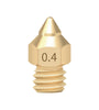 TWOTREESBrass Copper TTS New Pointed Nozzle 1.75mm 0.2/0.3/0.4/0.5 Extruder Print Head For Ender 3 V2 CR-6 SE 3D Printer