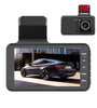4 Inch Dash Cam HD 1080P Car DVR Front Rear Dual Recording Reversing Image 24H Parking Dual Lens Driving Recorder