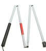 Folding Blind Cane for the Visually Impaired - Easy Walking Stick Crutch Walker Aluminum Alloy