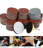 10PC 4 Inch Abrasive Sand Discs Sanding Paper 1000 Grit With M10 Base & Handle
