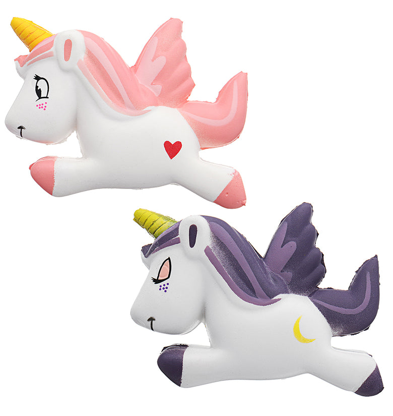 Cartoon Pegasus Squishy 11*7.5*3CM Slow Rising With Packaging Collection Gift Soft Toy