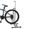 Mountain Bike Parking Rack Bicycle Stand Holder L-shape adjustable Coated Steel Display Road Bike Repair Floor Stand