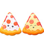 Kiibru Pizza Squishy 14.5*13.5*5cm Slow Rising Soft Toy With Original Packing