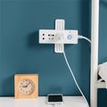 Row And Insert Holder Punch-free Wall-mounted Storage Without Traces Socket Paste Wall Sticke Hanging Patch Panel Holder
