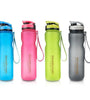 KANGZHIYUAN 1000ml Large Sports Bottle Gym Fitness PC Water Bottle BPA Free Travel Drinking Cup