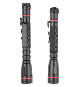 XPE LED Zoomable Penshape Detection Flashlight Focus Adjustable Mini LED Torch Penlight Pocket Light