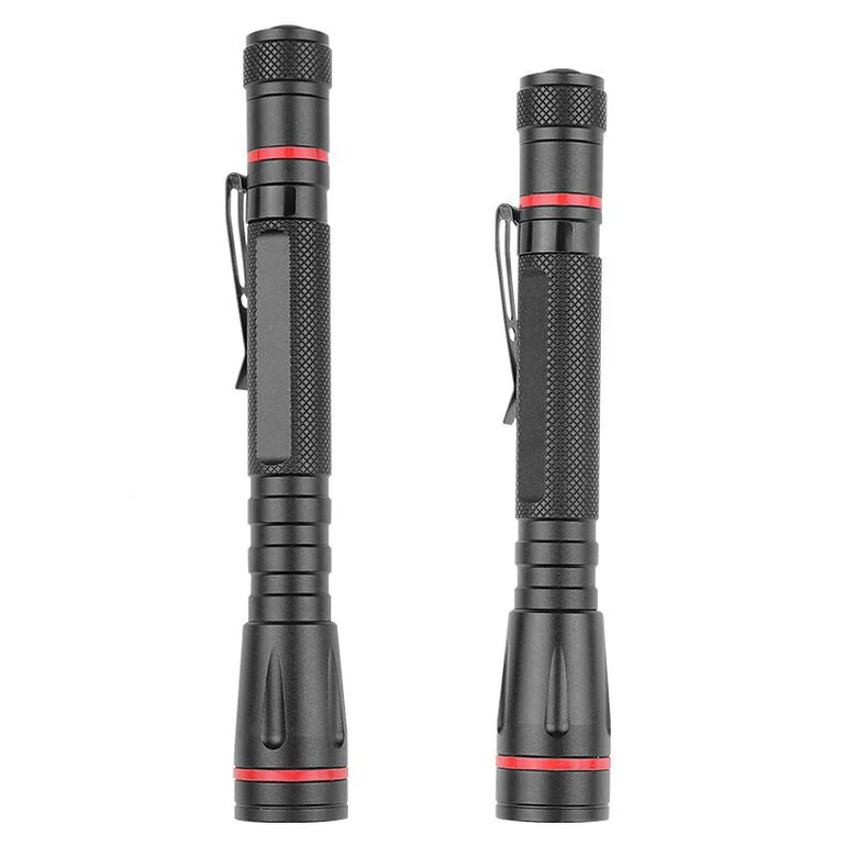 XPE LED Zoomable Penshape Detection Flashlight Focus Adjustable Mini LED Torch Penlight Pocket Light