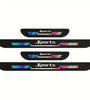 4pcs Car Anti Scratch Door Sill Protector Sticker Strip Car Threshold Protection Bumper Film Sticker for Car SUV Pickup Truck