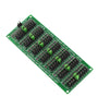 1R-9999999R Programmable Resistance Board Module 1/2W 1% Accuracy 1R Seven Decade Resistor Board