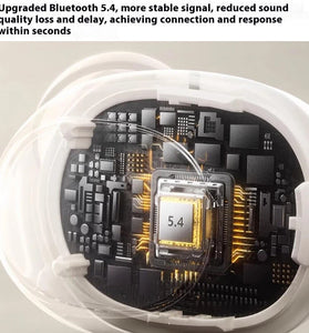 1MORE M10 TWS Capsule Earbuds Wireless bluetooth 5.4 Earphone HiFi Stereo 360 Surround Sound ENC Call Noise Cancelling 25H Playback Lightweight Sports Headphones