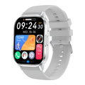 SENBONO HK21 2.01inch AMOLED Display bluetooth Call Heart Rate Blood Pressure Blood Oxygen Monitor Blood Glucose Measurement Sleep Monitoring NFC Function Multi-sport Modes Music Playback IP67 Waterproof Smart Watch