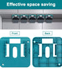 5/10 Pack Battery Storage Rack for 14.4V 18V Li-ion Battery Tools Machine Holder Storage Rack Wall Mount Bracket Fixing