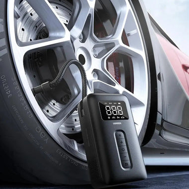 UGREEN Tire Inflator Portable Air Compressor 150PSI Air Pump with Battery LED Light Cordless Tire Pump for Cars Bikes Balls