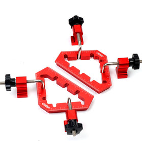 VEIKO Woodworking 45 and 90 Degree Right Angle Clamps Aluminum Alloy Positioning Clamping Square Corner Clamp Auxiliary Fixture Splicing Board Positioning Panel Fixed Clip Carpenter Square Ruler