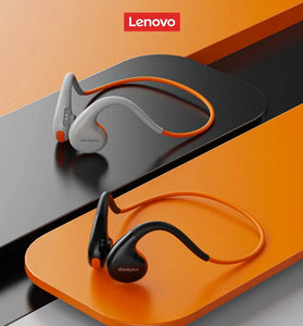 Lenovo X7 bluetooth 5.3 Headset Sports Earphone HiFi 360 Surround Sound Flexible IP68 Waterproof Earhooks Earphone with Mic