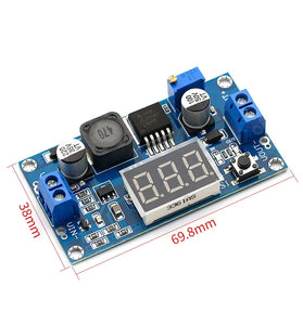 XL6009 Adjustable Boost Converter Module DC-DC 5-35V Output 3-32V Input High Efficiency Power Supply Voltage Regulator Digital Display 4A MOSFET
