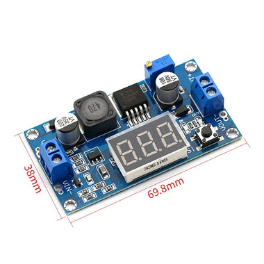 XL6009 Adjustable Boost Converter Module DC-DC 5-35V Output 3-32V Input High Efficiency Power Supply Voltage Regulator Digital Display 4A MOSFET
