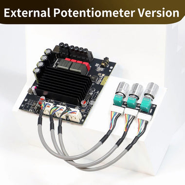 Sinilink XY-T1002P Bluetooth 5.2 Audio Power Amplifier Board 100Wx2 Adjustable Bass Treble For Home Theater and Car Audio