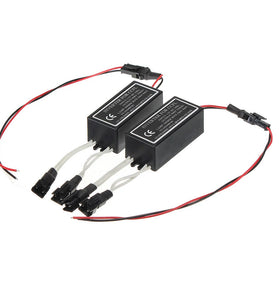 2PCS 12V CCFL Halo Ring Spare Inverter Ballast Angel Eyes Ring Kit