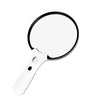 Handheld 135mm Large Lens Magnifying Glass with 10x 20x 45x Magnification LED and UV Light for Reading and Antique Appraisal