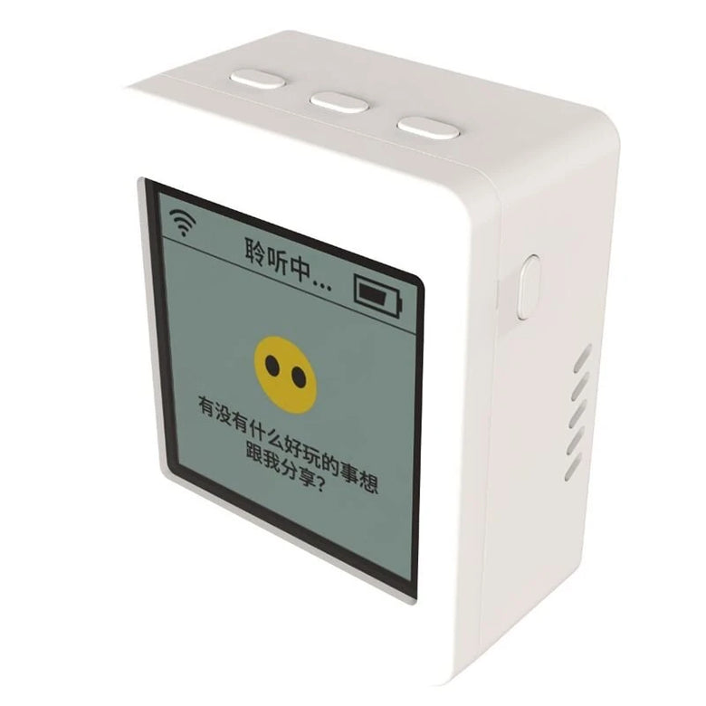 Xiao Zhi Mini Ai Dialogue Robot with Screen Intelligent Robot ESP32 Support Voice Clone ChatGPT Deepseek Doubao Personalized Custom Robot Expression Electronic Pet