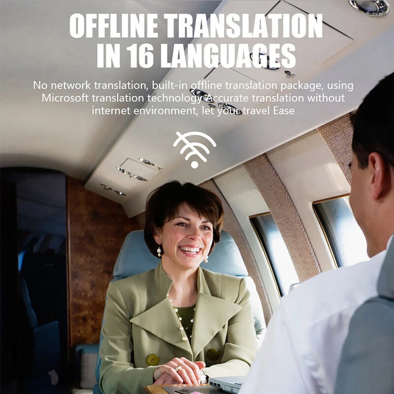 M9 Smart Audio Translator with 3-Inch Screen 137 Online Languages 16 Offline Languages Photo Translation WiFi Hotspot Two Way Conversation Real Time Voice Interpreter