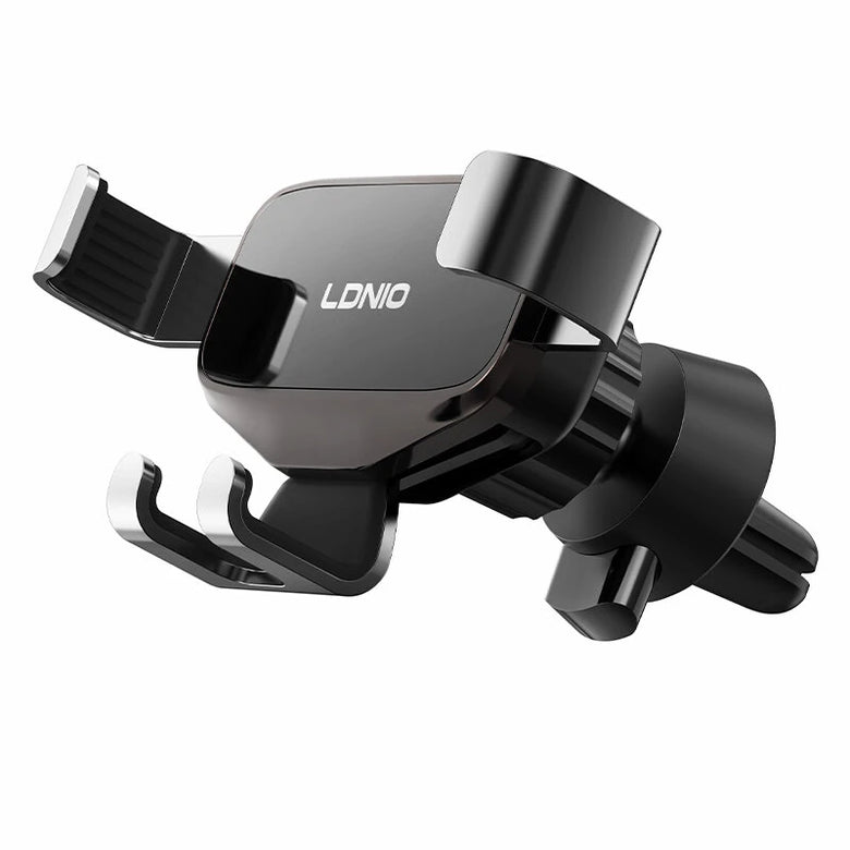 LDNIO MG13 Gravity Mechanical Car Phone Holder Car Air Vent Navigation Mount Stand 360 Rotation Stand for iPhone 16 16 Pro 15 15 Plus 14 13 for HUAWEI for SAMSUNG for XIAOMI