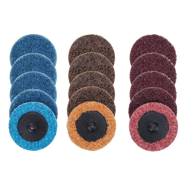 Drillpro 70pcs Sanding Discs Set 2'' Type R Roll Lock Discs Pads Sanding Abrasives US
