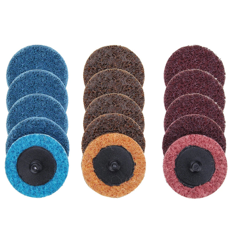 Drillpro 70pcs Sanding Discs Set 2'' Type R Roll Lock Discs Pads Sanding Abrasives US