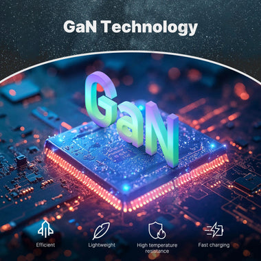 MOES 30W/65W GaN Fast Charging Wall Outlet USB-A+2USB-C PD3.0 QC3.0 Electrical Charger Socket Overload Protection 86 Type Panel Socket