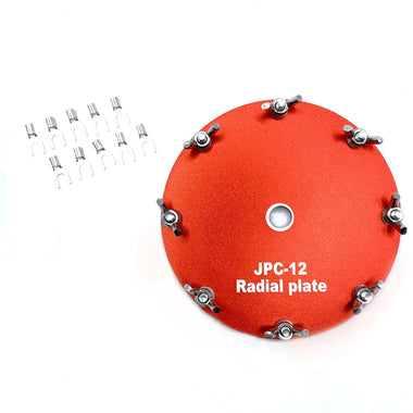 Dedicated Ground Network Disk Aluminum Grounding Disk for PAC-12 JPC-12 Portable Shortwave Antennas
