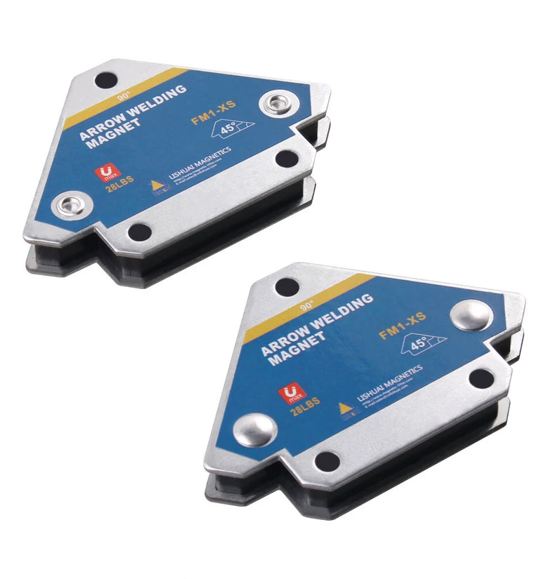 4pcs Magnetic Welding Holders Multi-angle Solder Arrow Magnet Weld Fixer Positioner Locator Holding Auxiliary Locator Tools