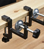 2PCS Aluminum Alloy Woodworking Double Clamps G Clips for Wood Plastic Cutting Drilling & Fixing