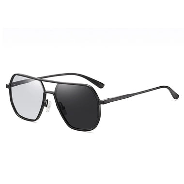 Classic Fashion Mg Aluminum Sunglasses for Men UV400 Protection Photochromic Sun Glasses Night Vision Driving Eyeglasses