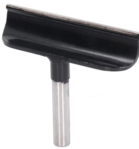Stainless Steel Lathe Tool Rest 16mm Diameter 15cm Length Rustproof Smooth Top Woodturning Accessory for Woodworking Lathes
