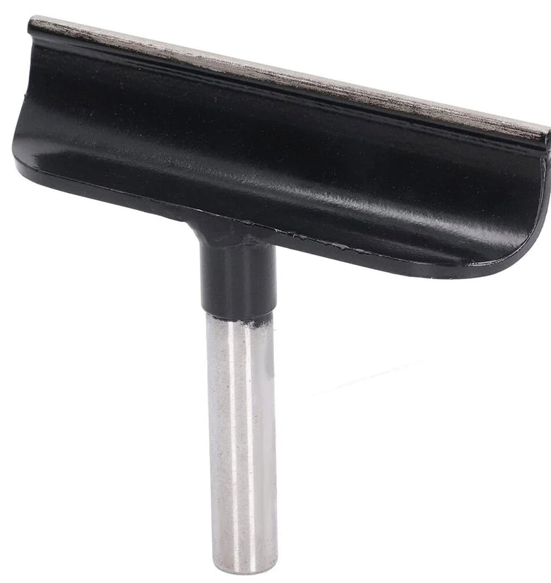 Stainless Steel Lathe Tool Rest 16mm Diameter 15cm Length Rustproof Smooth Top Woodturning Accessory for Woodworking Lathes