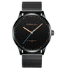 CRRJU Men Watches Luxury Business Quartz Watch Fashion Waterproof Wristwatch, Ideal choice for Gifts