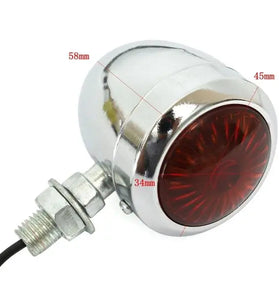 Pair 12V Motorcycle Turn Signal Indicator Light Lamp For Harley