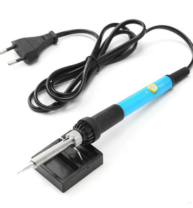 110V/220V 60W Adjustable Temperature Welding Solder Soldering Iron Tool Kit EU/US Plug