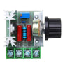 2000W Speed Controller SCR Voltage Regulator Dimming Dimmer Thermostat 220V 90-220V AC Adjustable Voltage for Electric Furnace Water Heater Lamps Small Motor Electric Iron