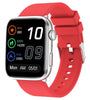 T92 1.85inch HD Screen Non-invasive Blood Sugar HRV Detection Meto Function SOS Emergency Call bluetooth Call Heart Rate Blood Pressure Blood Oxygen Monitor Sleep Monitoring Breathe Training Multi-sport Modes Music Playback IP68 Waterproof Smart Watch