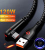 6A 120W USB-A to Type-C Cable Fast Charging Data Transmission Pure Copper Core Line 1M/2M Long for iPhone 16 16 Pro 15 Pro Max for Huawei Mate XT for Xiaomi MIX Fold4 for Samsung Galaxy Z Flip6