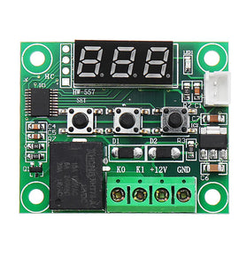 5Pcs Geekcreit W1209 DC 12V -50 to +110 Temperature Control Switch Thermostat Thermometer