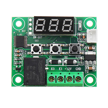 5Pcs Geekcreit W1209 DC 12V -50 to +110 Temperature Control Switch Thermostat Thermometer