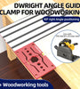 ENJOYWOOD Track Saw Circular Saw Square Right Angle Guide Rail Angle Stop for DeWalt Guide Rail