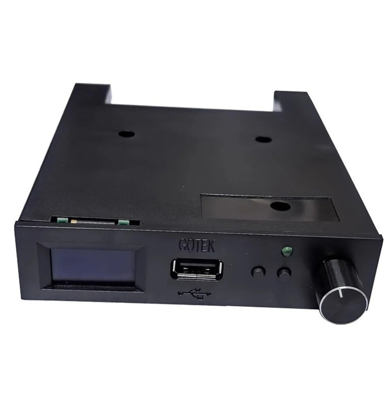 SFRM44-U100LQD-435 Floppy Drive Emulator with OLED Screen & Rotary Encoder OLED Flash Floppy Drive Board